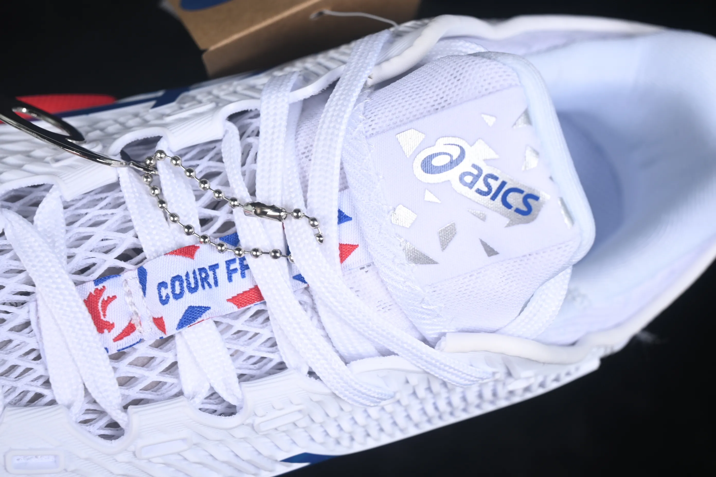 All categories Asics Asics series Asics Court FF 3 Asics Court FF 3 ASICS retro breathable cushioning casual running shoes 1041A480-100